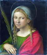 欧洲12-19世纪油画五_GAROFALO - Saint Catherine of Alexandria